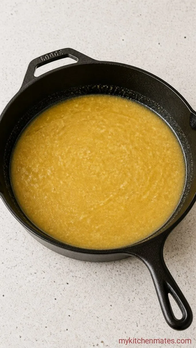 15-Minute Garlic Butter Noodles Step 3: Emulsify the Sauce