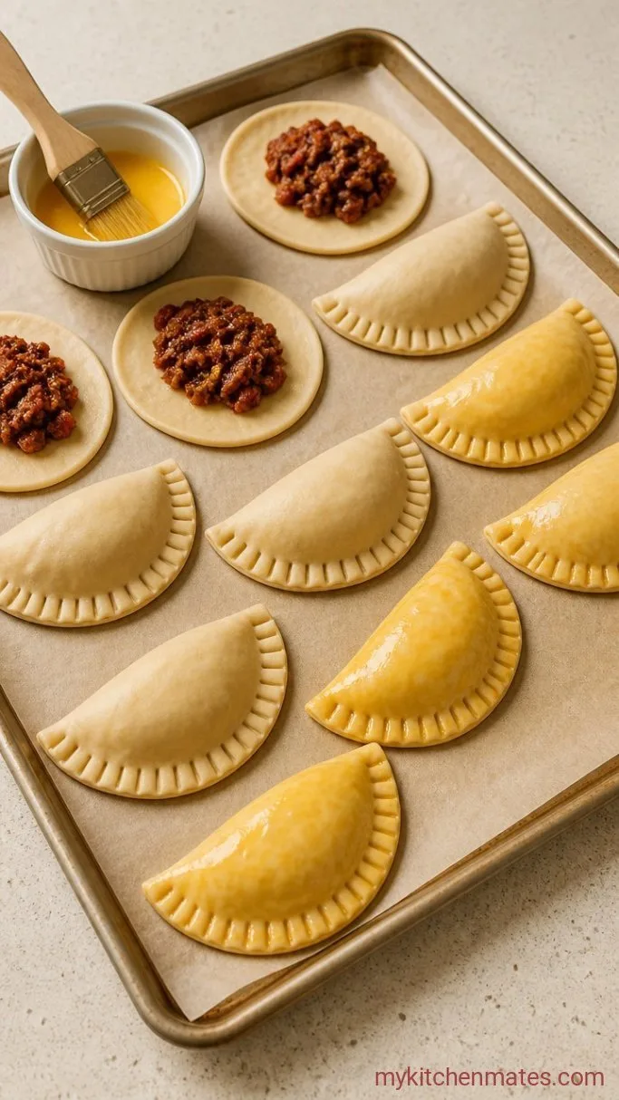 Step 3: Fill and Seal the Empanadas
