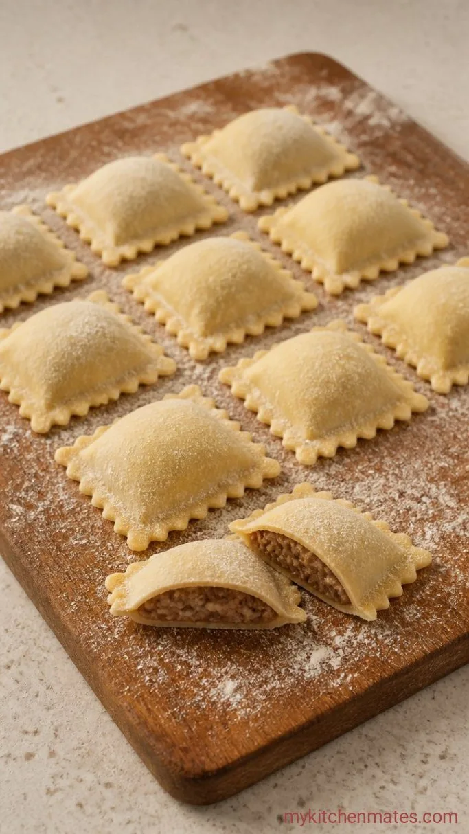 Step 3: Fill and Seal the Ravioli