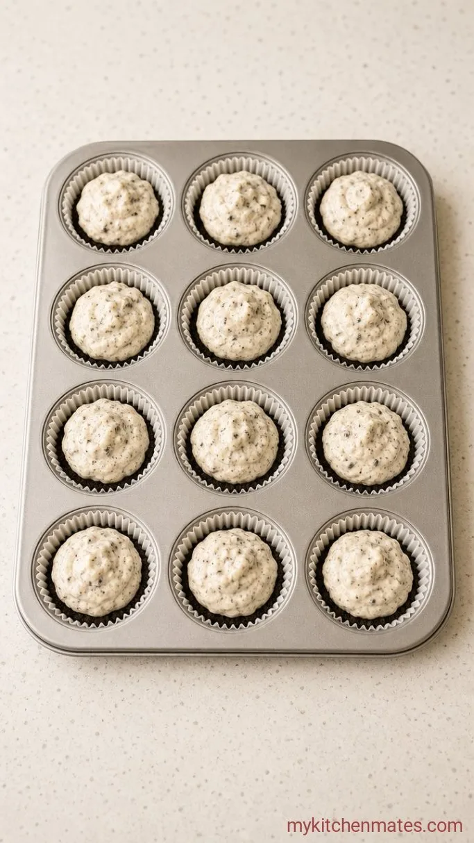 Easy No-Bake Oreo Cheesebake Bites Step 3: Fill the Bites
