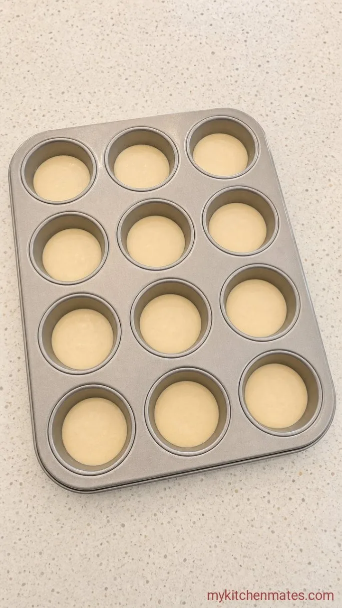 Crispy Gluten Free Yorkshire Puddings Step 3: Fill the Molds