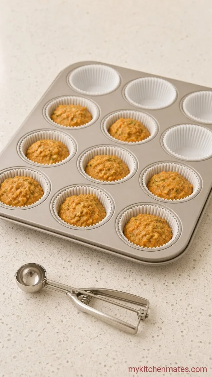Step 3: Fill the Muffin Cups