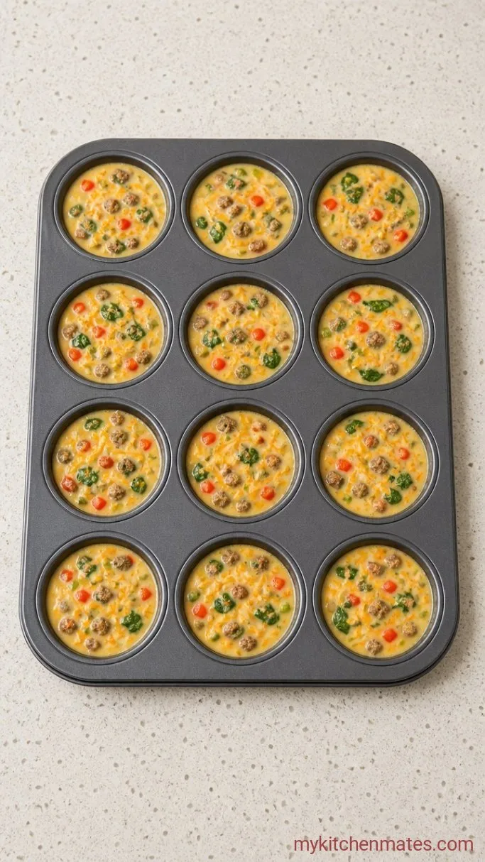 Step 3: Fill the Muffin Cups