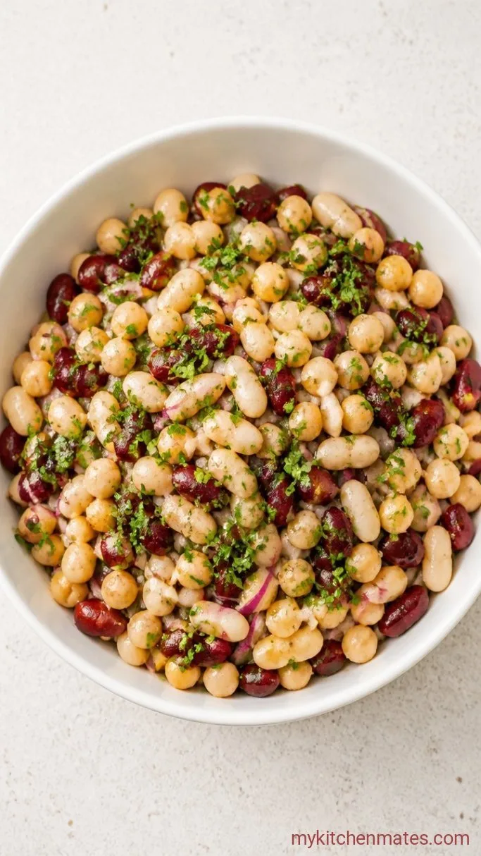 10-Minute Marinated Bean Salad Step 3: Finish with Fresh Herbs