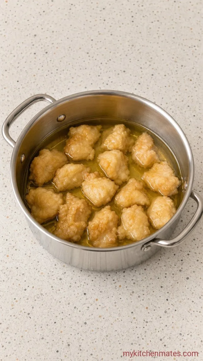Step 3: First Fry at Low Heat