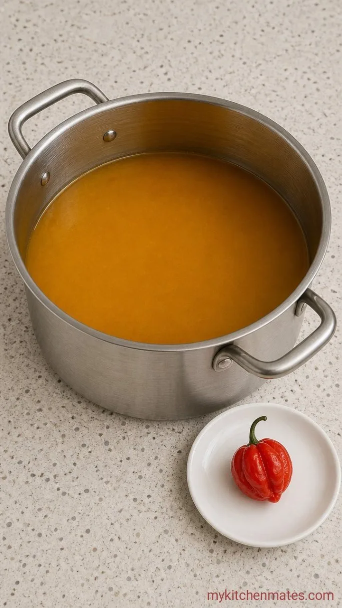 Step 3: Fish Out the Scotch Bonnet
