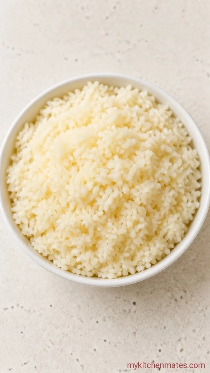 Fluffy Air Fryer Rice (No Stove Needed) Step 3: Fluff and Serve