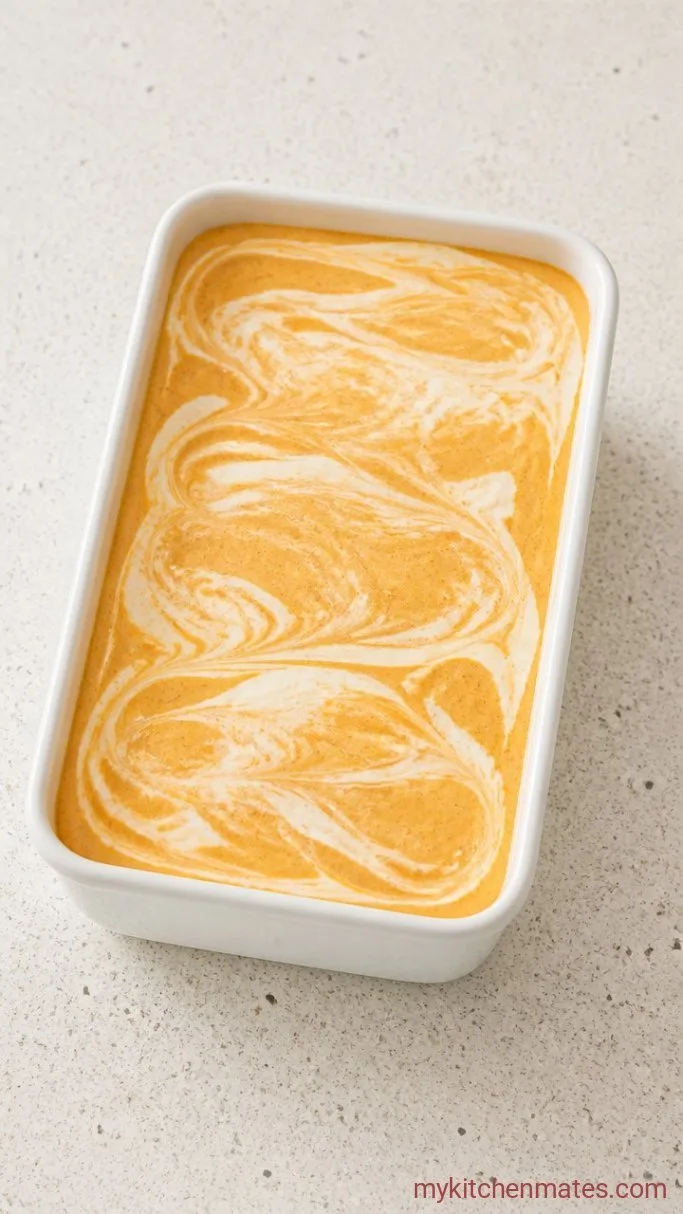 Step 3: Fold and Freeze the Ice Cream