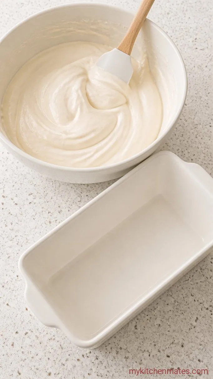 Creamy Sugar Free Ice Cream (No Ice Cream Maker Needed) Step 3: Fold and Transfer to Freeze