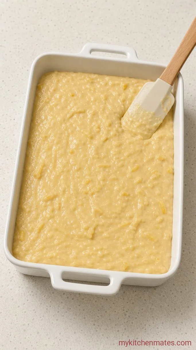 Pineapple Delight Cake That Stays Moist for Days Step 3: Fold Everything Together