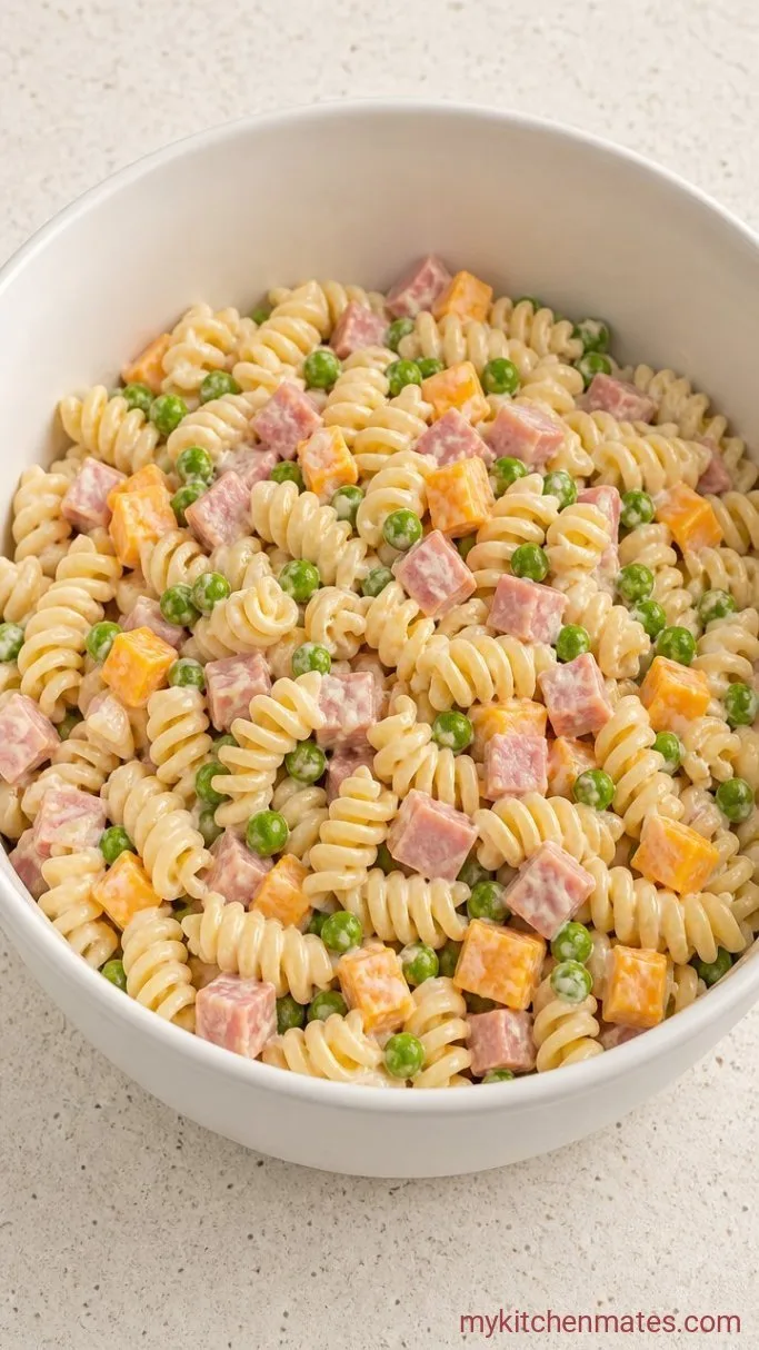 Creamy Ruby Tuesday Pasta Salad Step 3: Fold Everything Together