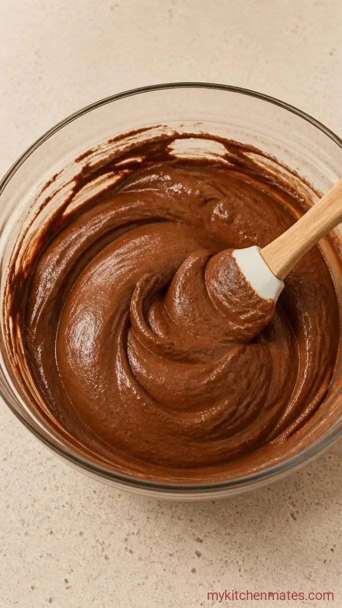 4-Ingredient Low Carb Chocolate Mousse Step 3: Fold Everything Together
