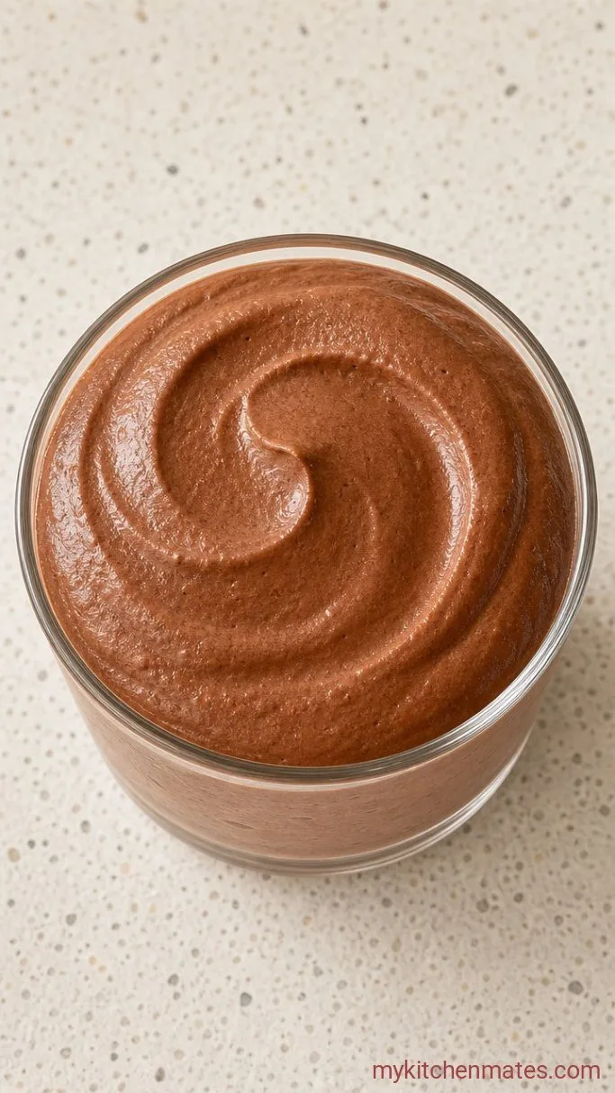 Step 3: Fold In Chocolate and Spoon Into Cups