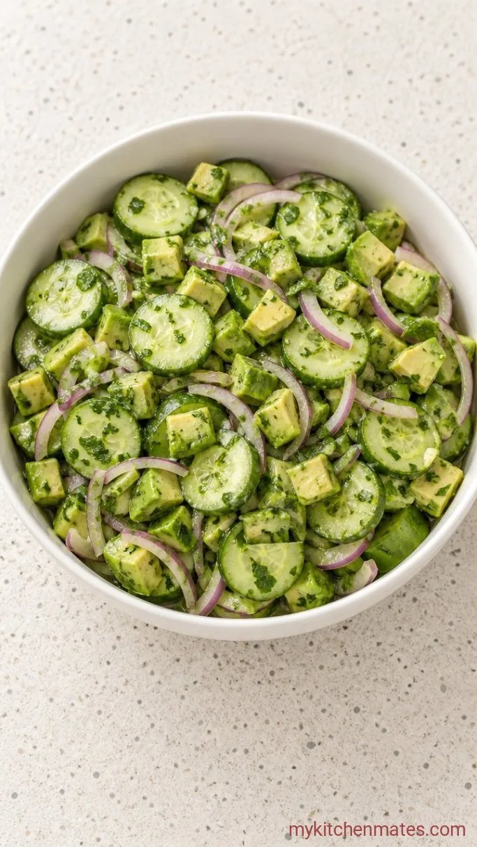 Step 3: Fold in the Avocado and Cilantro, Then Serve