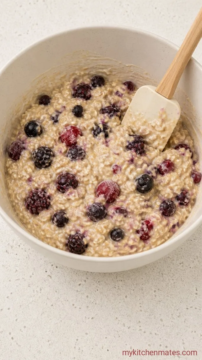 Step 3: Fold in the Berries