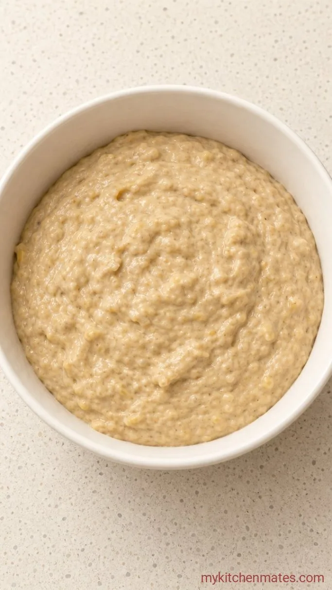 4-Ingredient Bisquick Banana Bread Step 3: Fold in the Bisquick