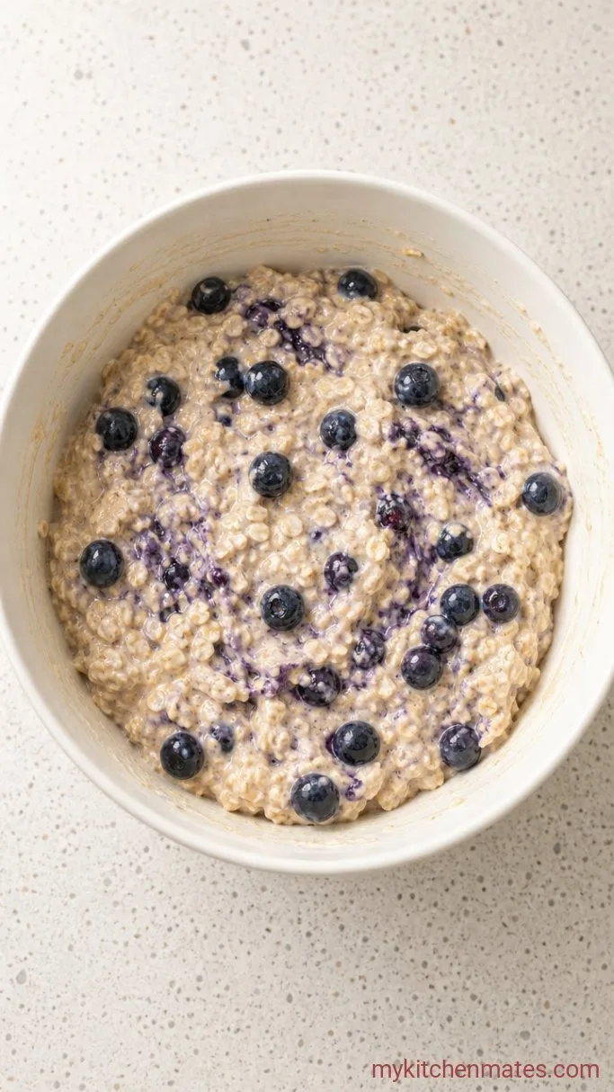 Step 3: Fold in the Blueberries