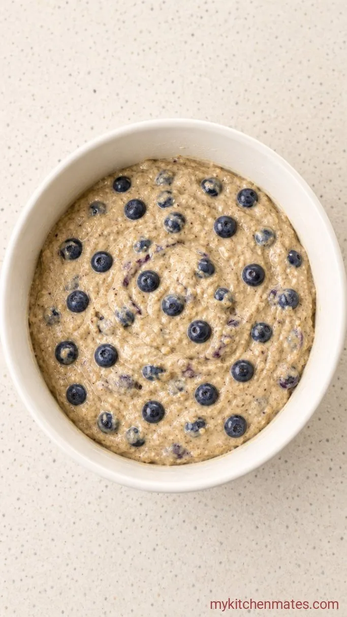 Step 3: Fold in the Blueberries