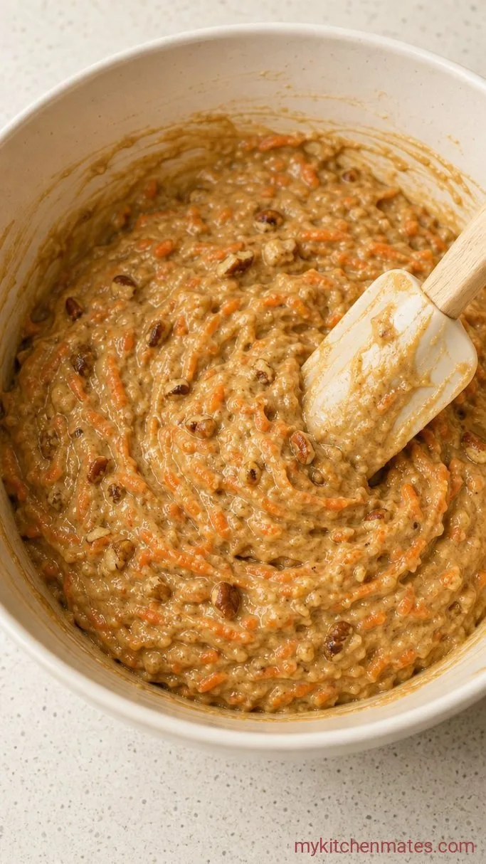 Step 3: Fold in the Carrots and Pecans