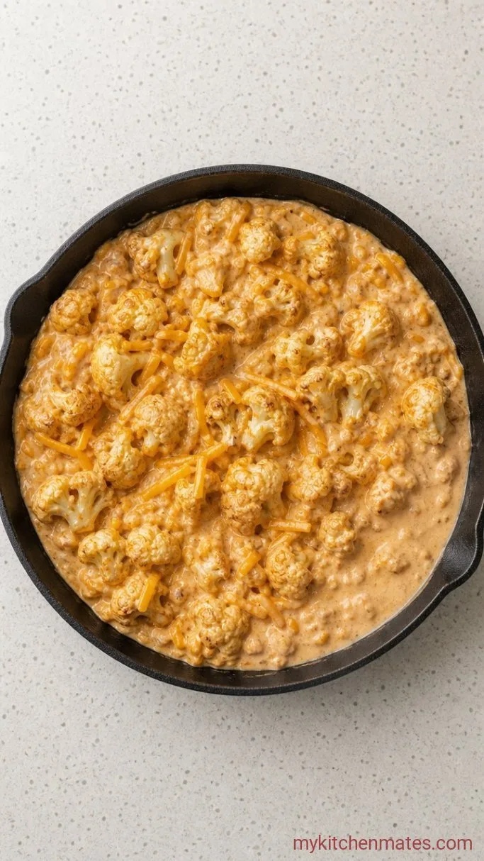 Step 3: Fold in the Cauliflower and Cheese