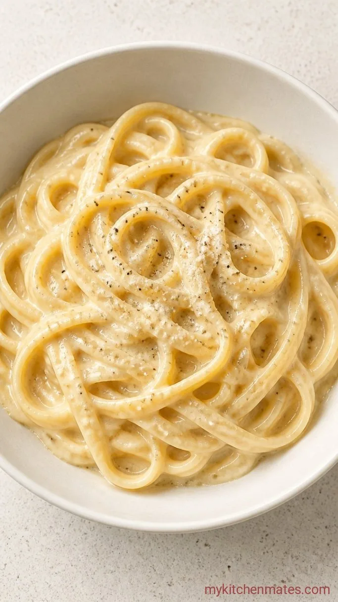 Step 3: Fold in the cheese and toss with pasta