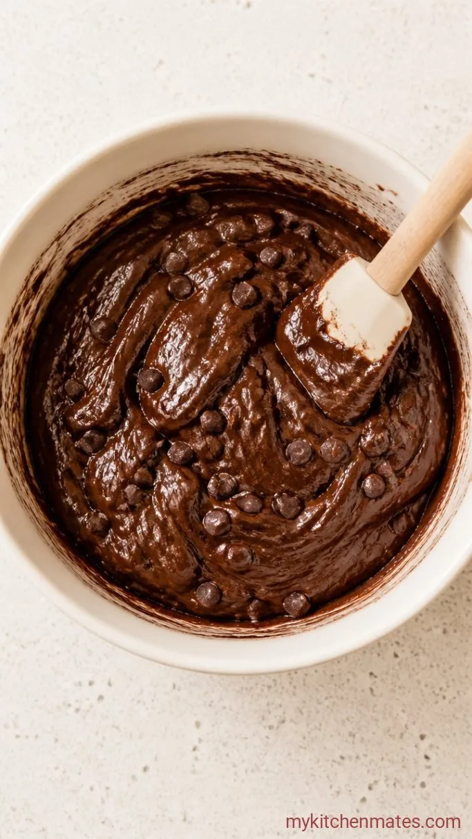Step 3: Fold in the Chocolate