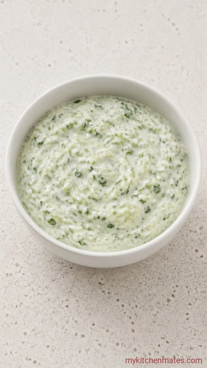 10-Minute Indian Cucumber Raita Recipe Step 3: Fold in the Cucumber and Mint