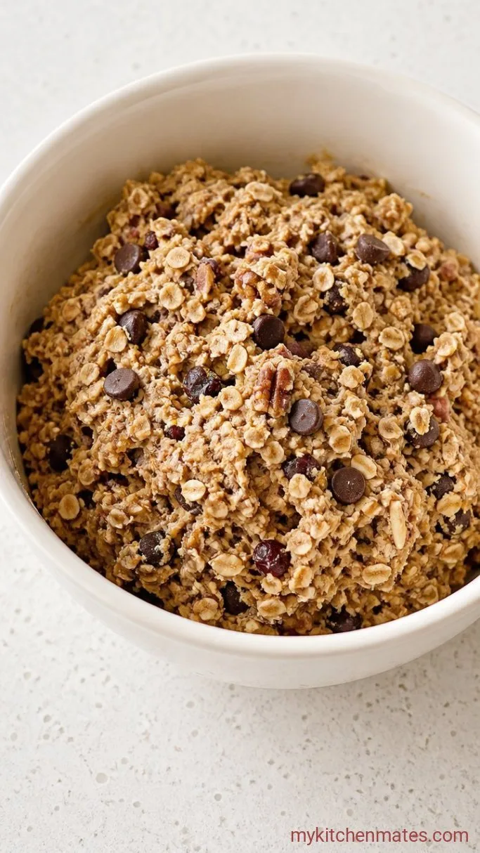 Step 3: Fold in the Dry Ingredients and Granola
