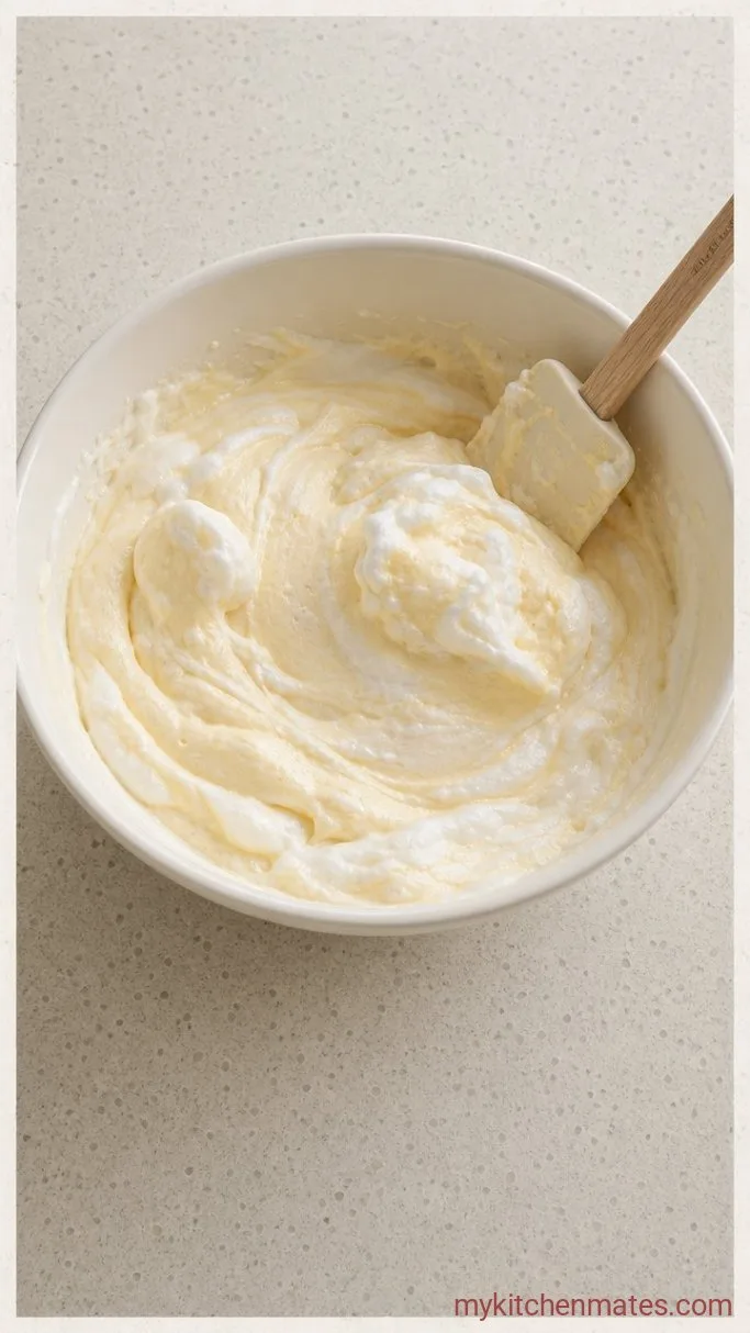 Step 3: Fold in the Egg Whites