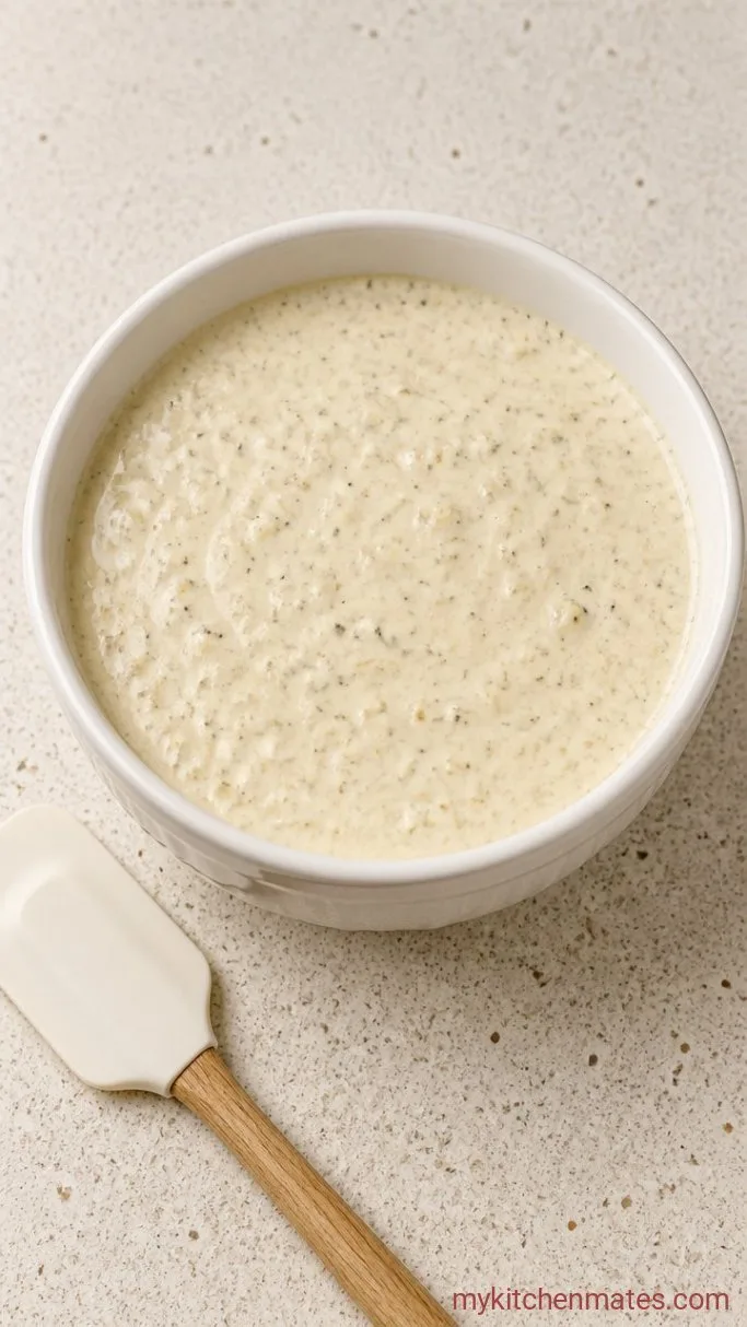 Step 3: Fold in the Parmesan and Garlic