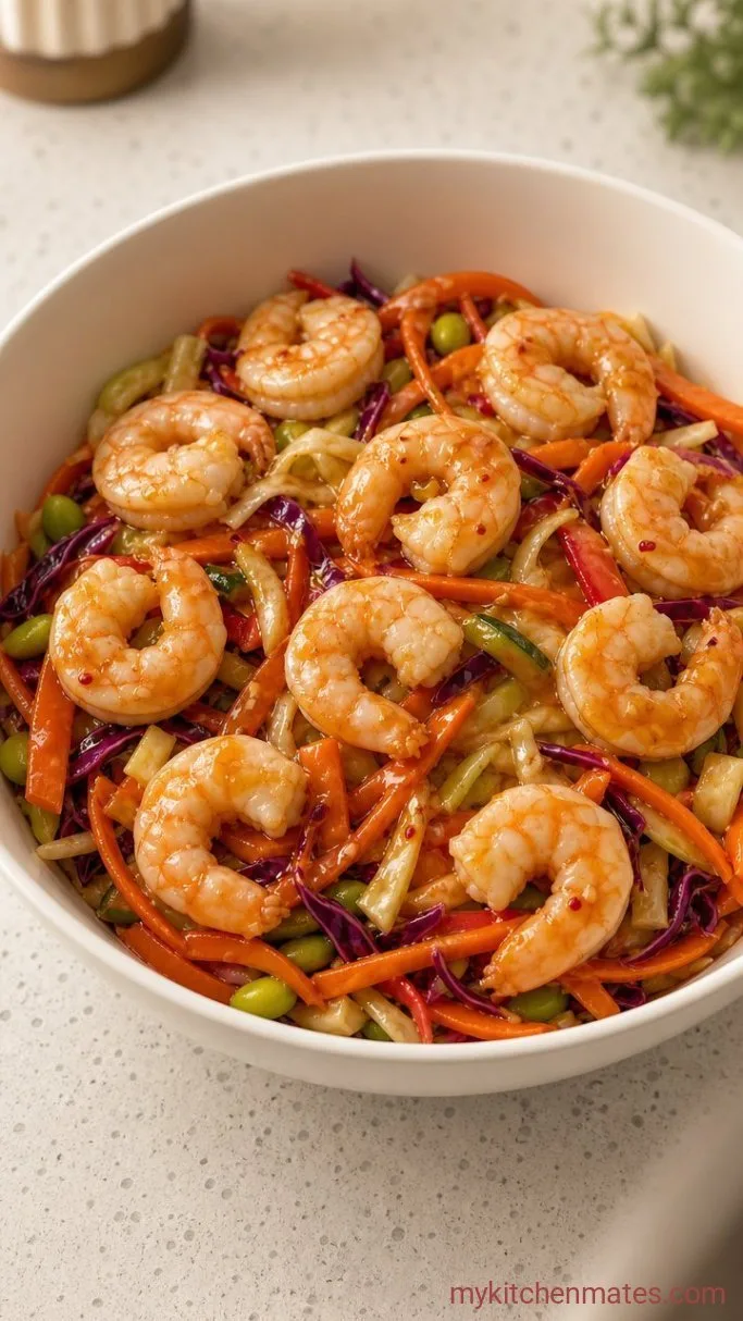 Step 3: Fold in the Shrimp and Dressing