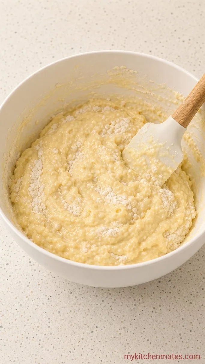 Step 3: Fold the Batter Gently