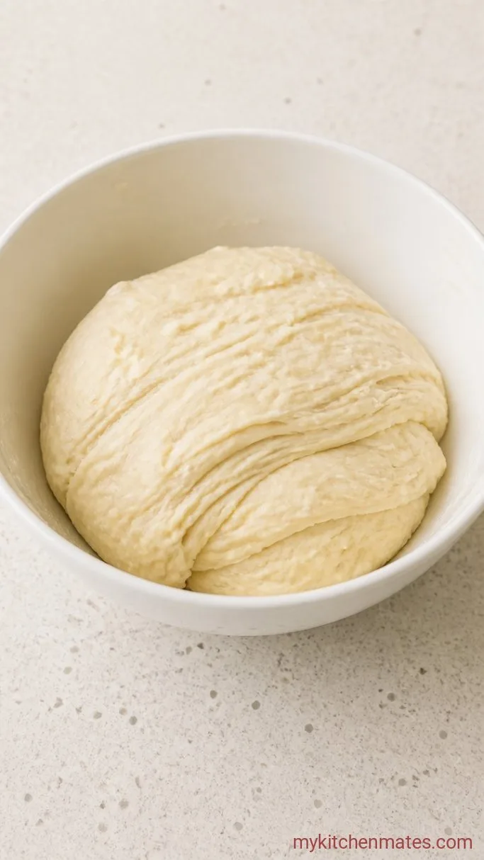 Flaky 4-Ingredient Cream Cheese Biscuits Step 3: Fold the Dough for Layers