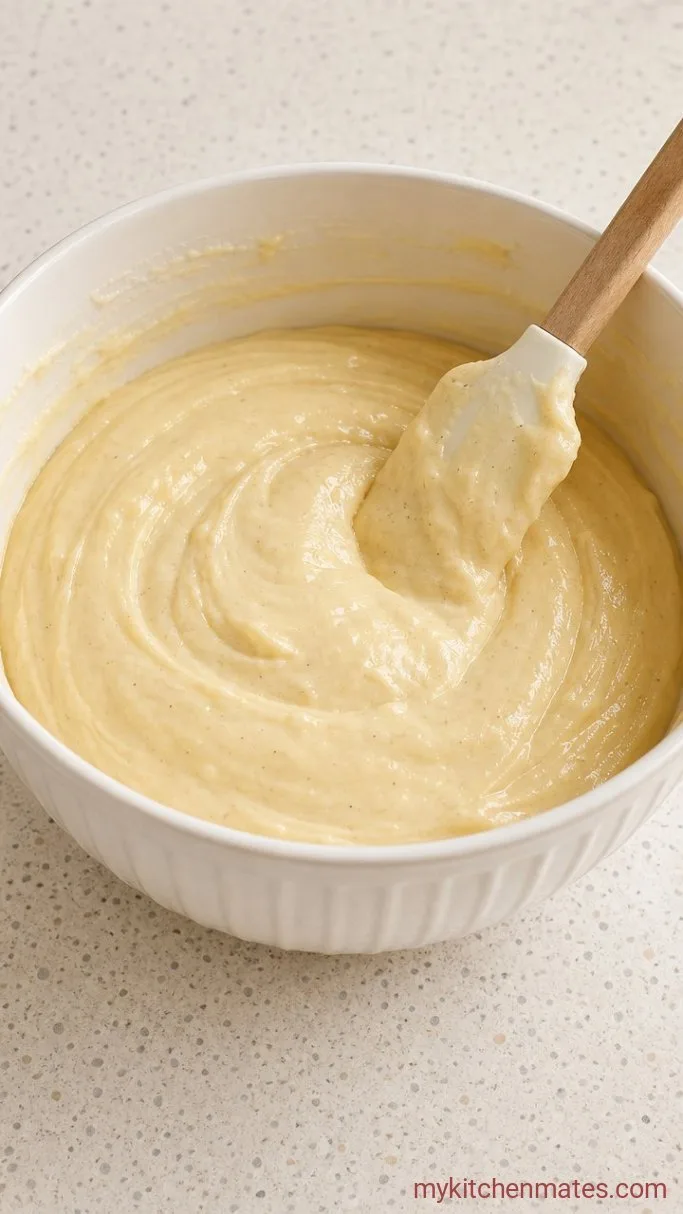 Step 3: Fold the Dry Ingredients into the Batter