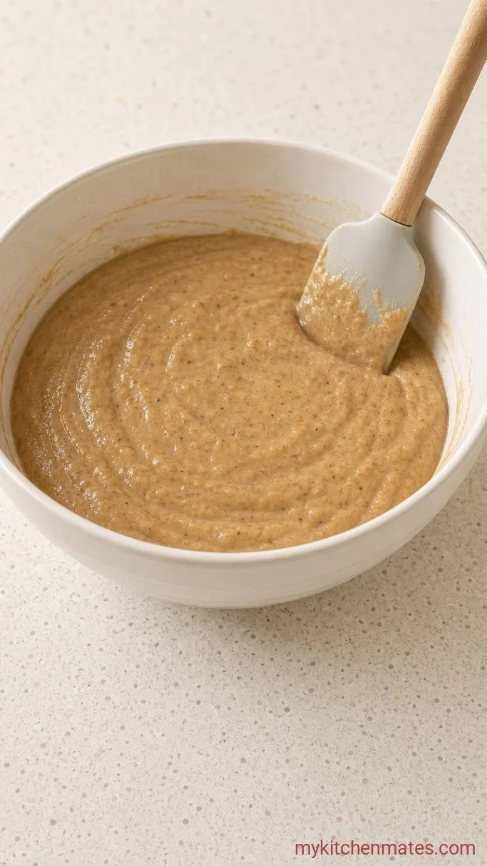 Applesauce Banana Bread That Stays Moist for Days Step 3: Fold the Dry Ingredients