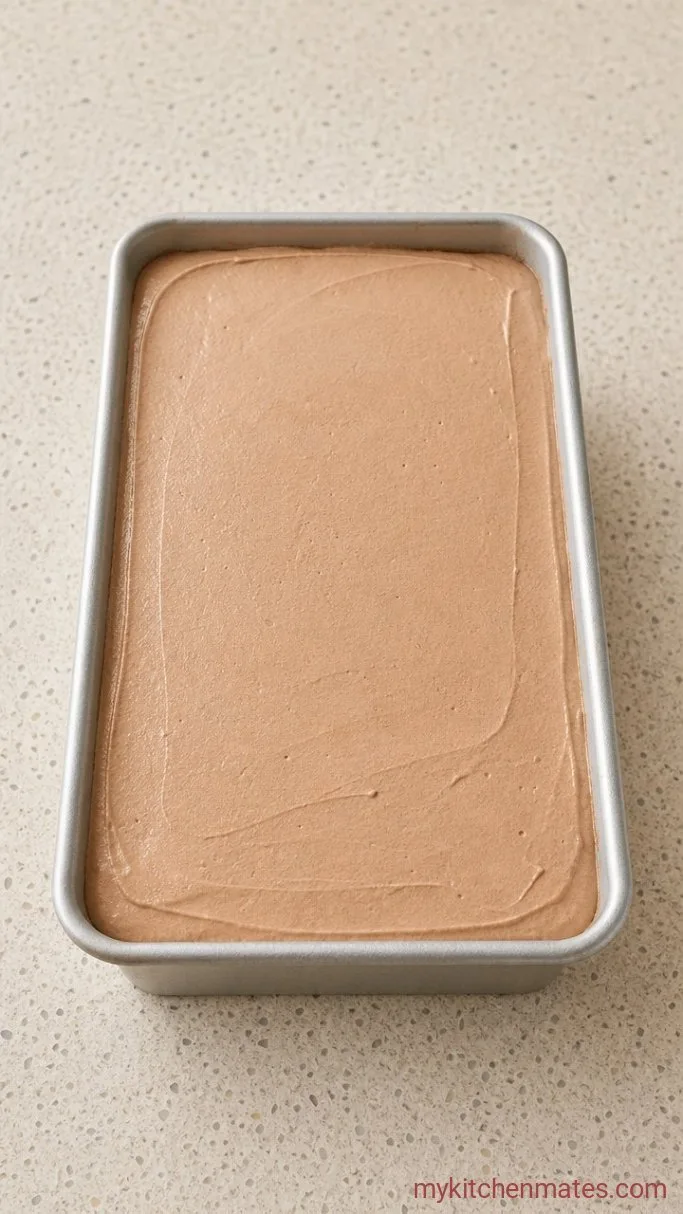 4-Ingredient Chocolate Ice Cream Step 3: Fold Together and Freeze