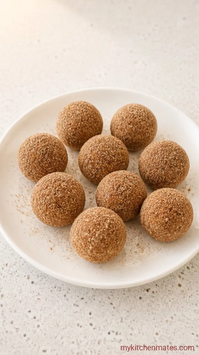 Step 3: Form and Coat the Dough Balls