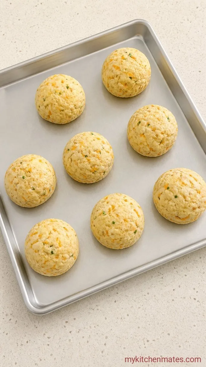 Step 3: Form and Stuff the Biscuits