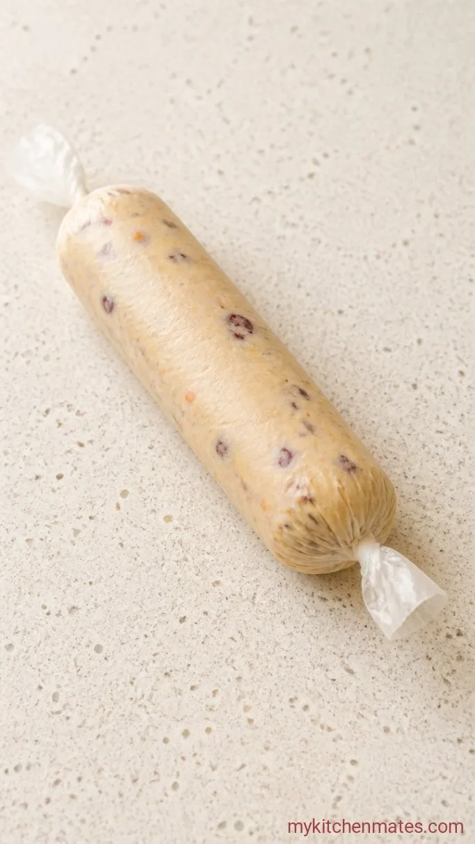 Step 3: Form the Dough into a Log