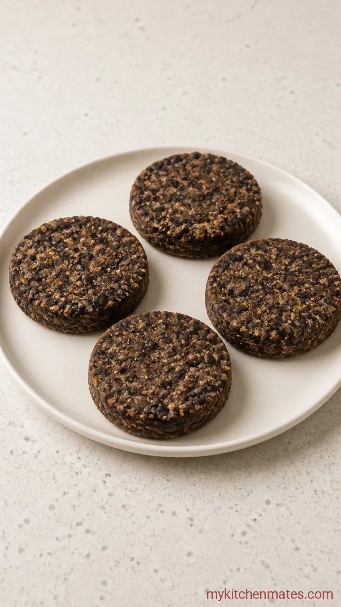 Firm Vegan Black Bean Burgers Step 3: Form the Patties