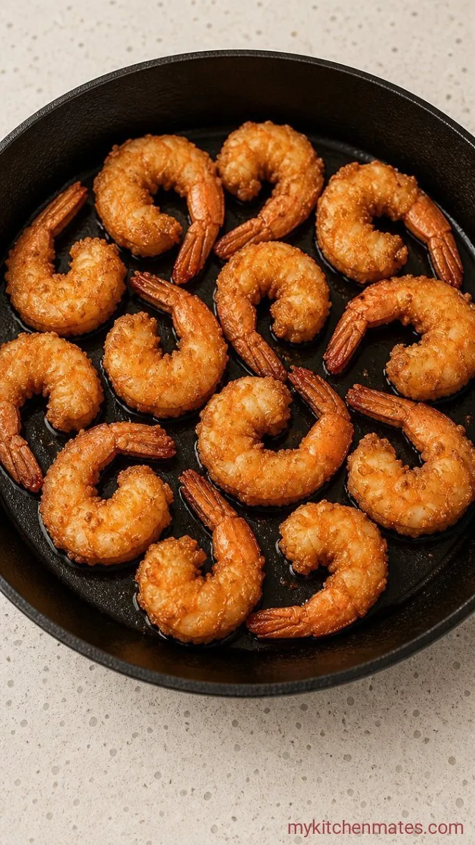 Step 3: Fry the Shrimp Until Golden