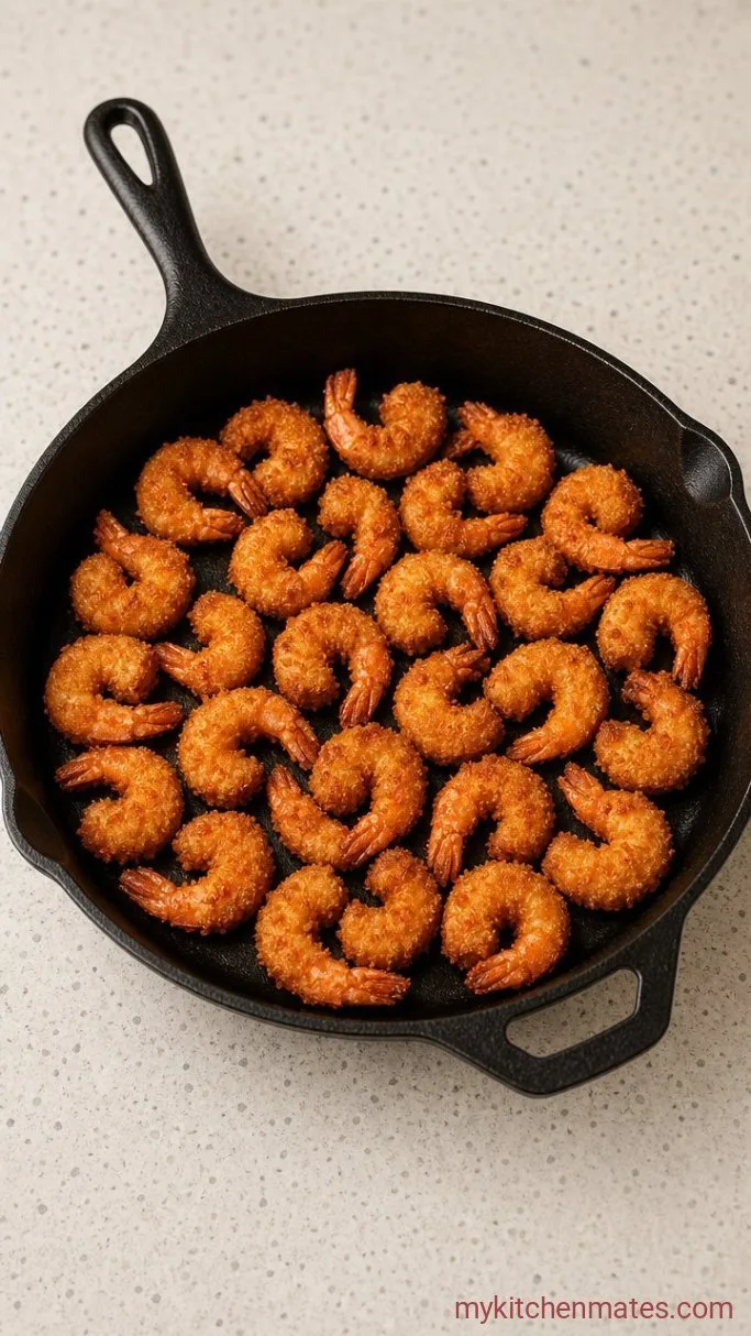 Crispy Baja Shrimp Tacos in 25 Minutes Step 3: Fry the Shrimp