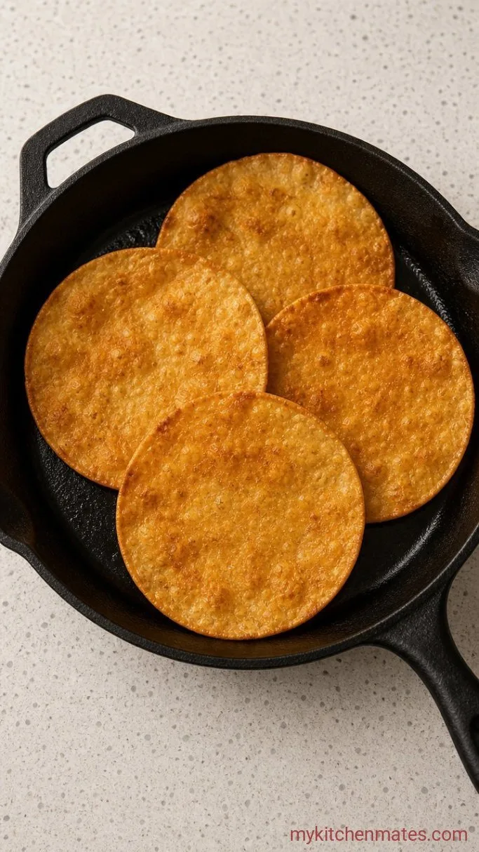 Step 3: Fry the Tostada Shells