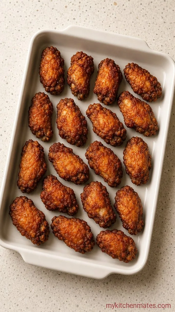 Crispy Buttermilk Fried Chicken Wings Step 3: Fry the Wings