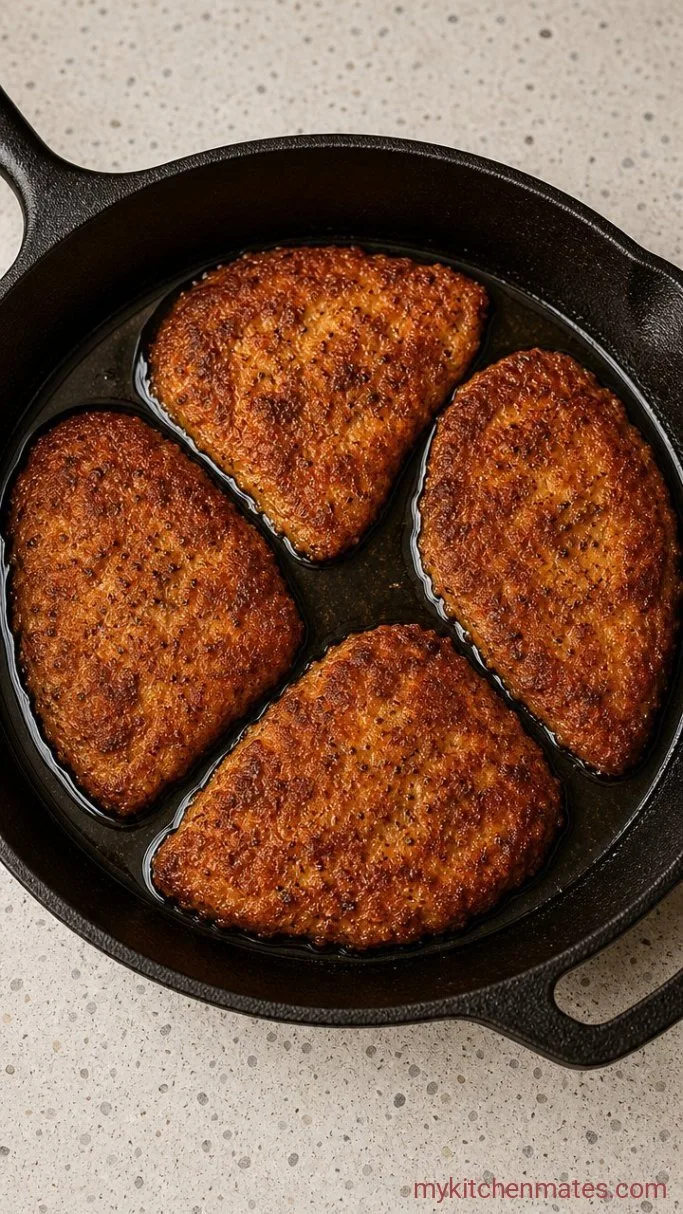 Step 3: Fry Until Golden and Crispy