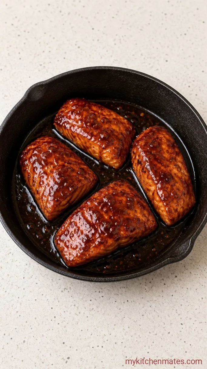 Step 3: Glaze the Salmon