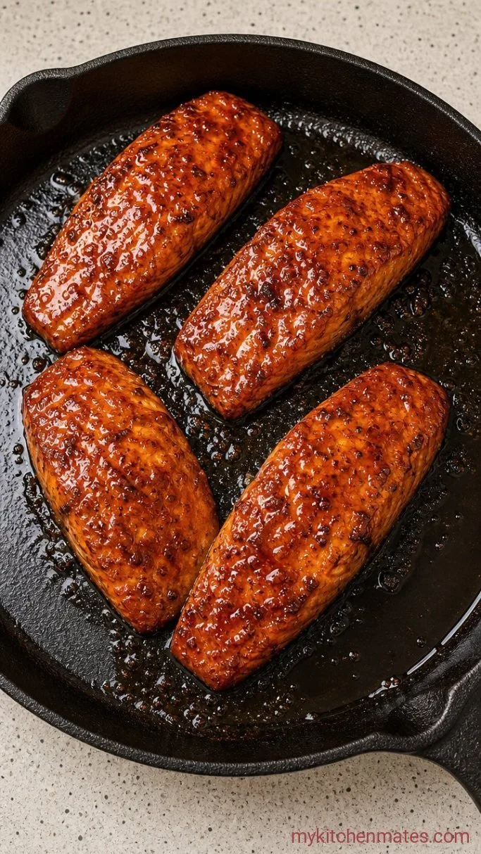 Step 3: Glaze the Salmon
