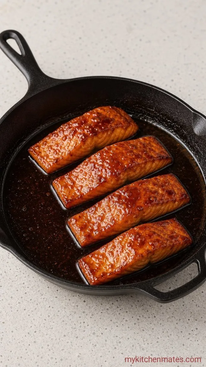 Step 3: Glaze the Salmon