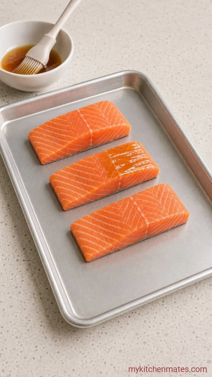 Step 3: Glaze the Salmon