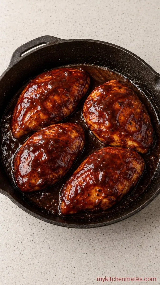 Step 3: Glaze with the BBQ Sauce